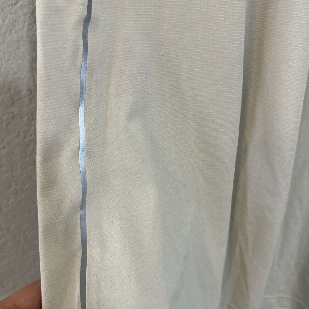 Lululemon Shirt Adult Medium Beige All Terrain Short Sleeve Active Gym Mens M - Picture 3 of 5